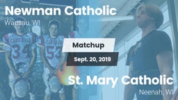 Matchup: Newman vs. St. Mary Catholic  2019