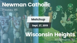 Matchup: Newman vs. Wisconsin Heights  2019