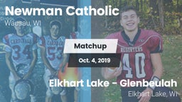 Matchup: Newman vs. Elkhart Lake - Glenbeulah  2019