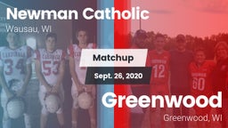 Matchup: Newman vs. Greenwood  2020