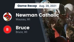 Recap: Newman Catholic  vs. Bruce  2021