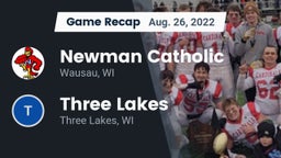 Recap: Newman Catholic  vs. Three Lakes  2022