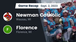 Recap: Newman Catholic  vs. Florence  2023