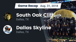 Recap: South Oak Cliff  vs. Dallas Skyline  2018
