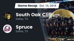 Recap: South Oak Cliff  vs. Spruce  2018