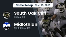 Recap: South Oak Cliff  vs. Midlothian  2019