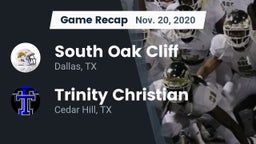 Recap: South Oak Cliff  vs. Trinity Christian  2020