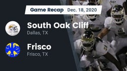 Recap: South Oak Cliff  vs. Frisco  2020