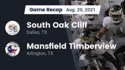 Recap: South Oak Cliff  vs. Mansfield Timberview  2021