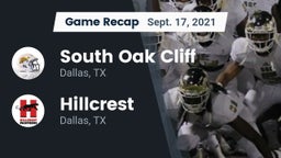 Recap: South Oak Cliff  vs. Hillcrest  2021