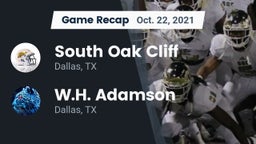 Recap: South Oak Cliff  vs. W.H. Adamson  2021