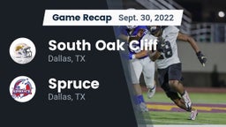 Recap: South Oak Cliff  vs. Spruce  2022