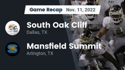 Recap: South Oak Cliff  vs. Mansfield Summit  2022