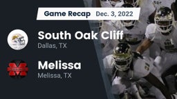 Recap: South Oak Cliff  vs. Melissa  2022
