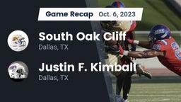 Recap: South Oak Cliff  vs. Justin F. Kimball  2023
