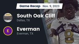 Recap: South Oak Cliff  vs. Everman  2023