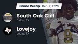 Recap: South Oak Cliff  vs. Lovejoy  2023