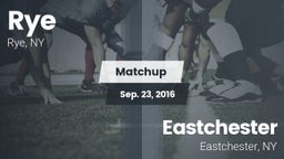Matchup: Rye vs. Eastchester  2016