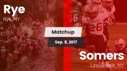 Matchup: Rye vs. Somers  2017