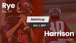 Matchup: Rye vs. Harrison  2017