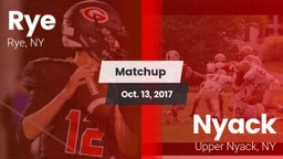 Matchup: Rye vs. Nyack  2017