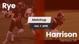Matchup: Rye vs. Harrison  2018