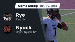 Recap: Rye  vs. Nyack  2018
