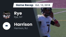 Recap: Rye  vs. Harrison  2018