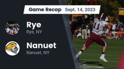 Recap: Rye  vs. Nanuet  2023