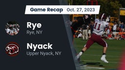 Recap: Rye  vs. Nyack  2023