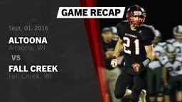 Recap: Altoona  vs. Fall Creek  2016