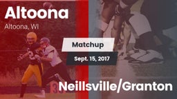 Matchup: Altoona vs. Neillsville/Granton 2017