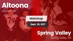Matchup: Altoona vs. Spring Valley  2017