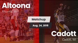 Matchup: Altoona vs. Cadott  2018