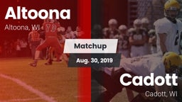 Matchup: Altoona vs. Cadott  2019