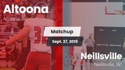 Matchup: Altoona vs. Neillsville  2019