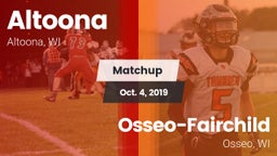 Matchup: Altoona vs. Osseo-Fairchild  2019