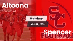 Matchup: Altoona vs. Spencer  2019