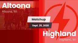 Matchup: Altoona vs. Highland  2020