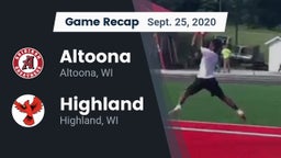 Recap: Altoona  vs. Highland  2020