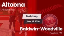 Matchup: Altoona vs. Baldwin-Woodville  2020