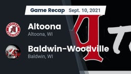 Recap: Altoona  vs. Baldwin-Woodville  2021