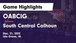 OABCIG  vs South Central Calhoun Game Highlights - Dec. 21, 2023