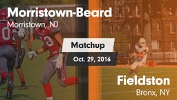 Matchup: Morristown-Beard vs. Fieldston  2016