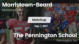 Matchup: Morristown-Beard vs. The Pennington School 2017