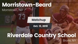 Matchup: Morristown-Beard vs. Riverdale Country School 2018