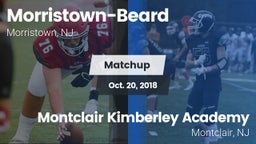 Matchup: Morristown-Beard vs. Montclair Kimberley Academy 2018