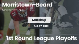 Matchup: Morristown-Beard vs. 1st Round League Playoffs 2018