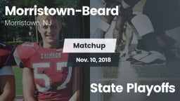 Matchup: Morristown-Beard vs. State Playoffs 2018