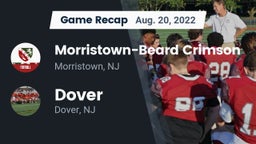Recap: Morristown-Beard Crimson vs. Dover  2022